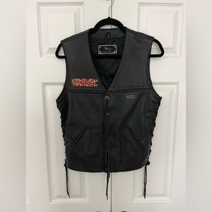 VINTAGE Harley Davidson Willie G Vest Size Small